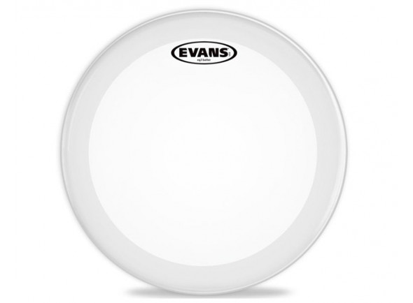 Pele bombo 22' Evans BD22GB3C EQ3 Frosted Branco Pele bombo 22' Evans BD22GB3C EQ3 Frosted Branco